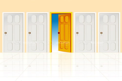 Several doors Several doors